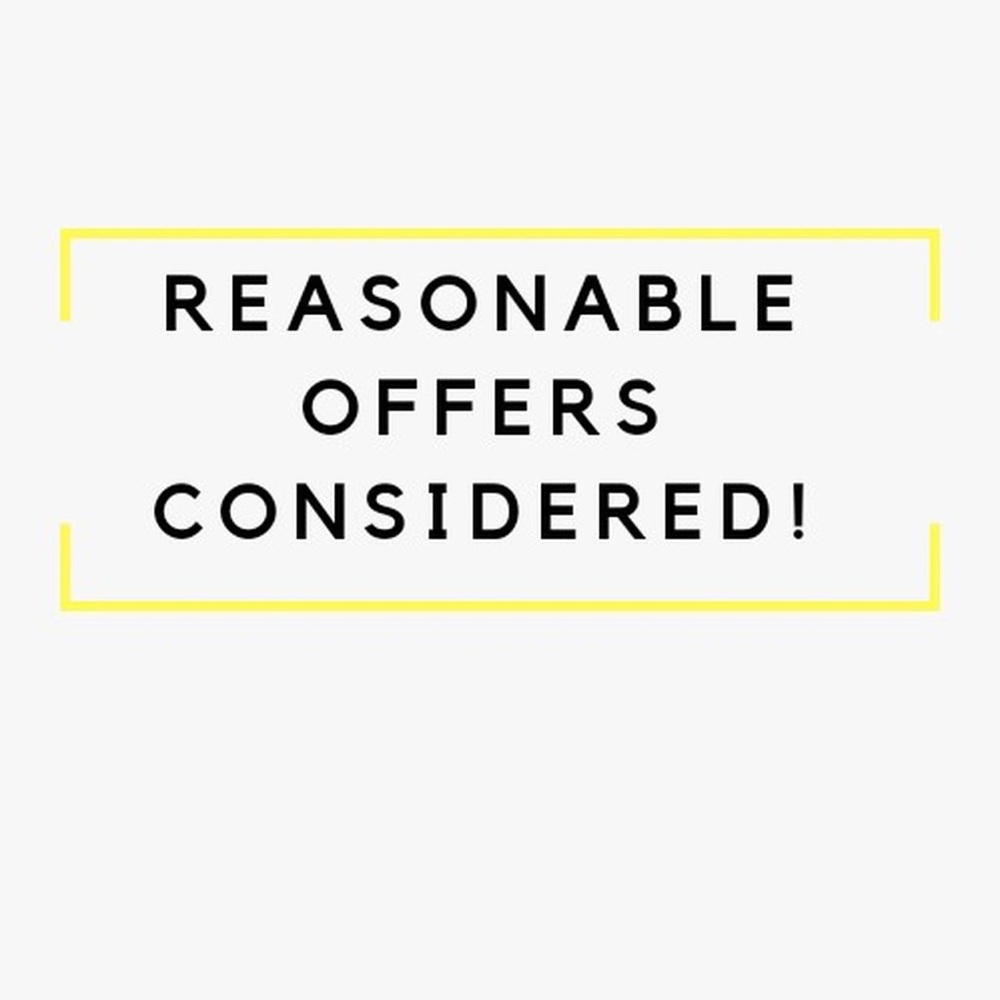 Reasonable Offers Considered